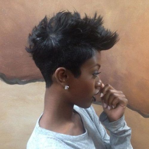 Edgy Short Haircuts For Black Women (Photo 1 of 20)