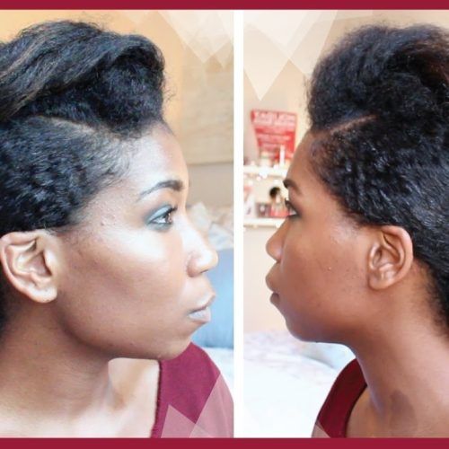 Updo Hairstyles For Natural Hair African American (Photo 15 of 15)
