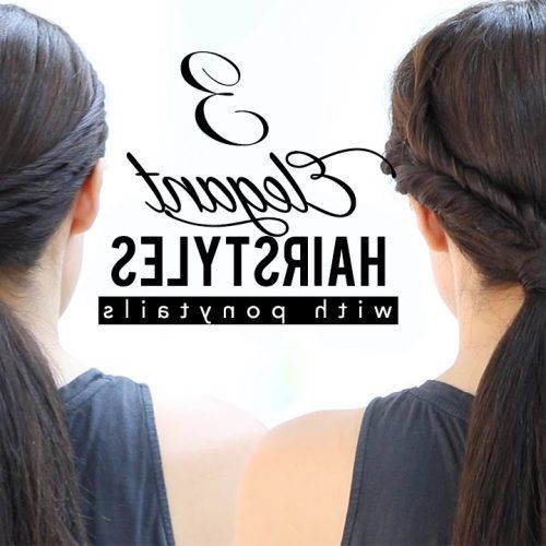 Long Elegant Ponytail Hairstyles (Photo 3 of 20)