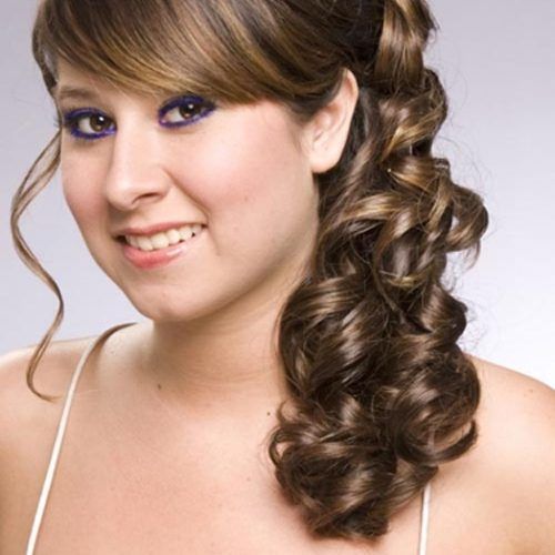 Wedding Hairstyles For Long Hair And Fringe (Photo 15 of 15)