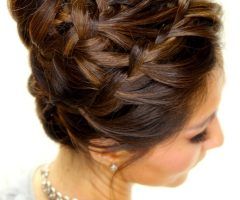 15 Best Collection of Pretty Updo Hairstyles for Long Hair
