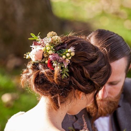 Wedding Hairstyles With Flowers (Photo 15 of 15)