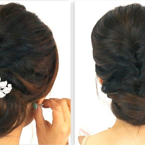 Simple Indian Wedding Hairstyles For Medium Length Hair (Photo 12 of 15)