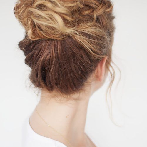 Braided Top Knot Hairstyles (Photo 15 of 20)