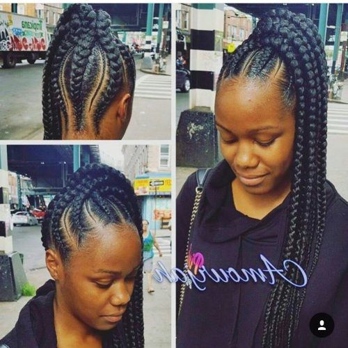 Fiercely Braided Ponytail Hairstyles (Photo 2 of 20)