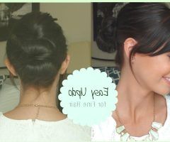 15 Ideas of Updo Hairstyles for Long Fine Straight Hair