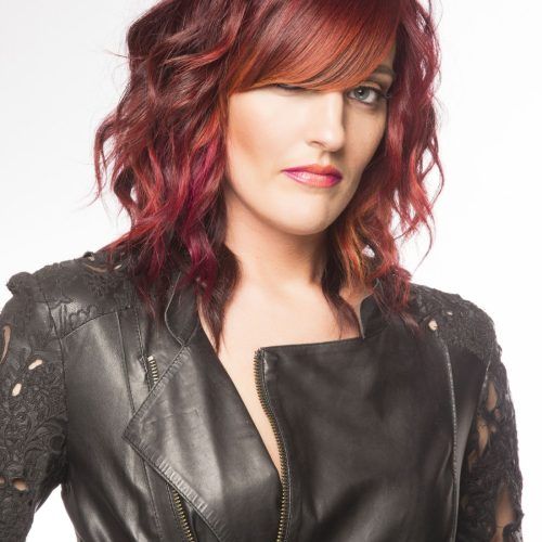Medium Haircuts With Red Color (Photo 15 of 20)