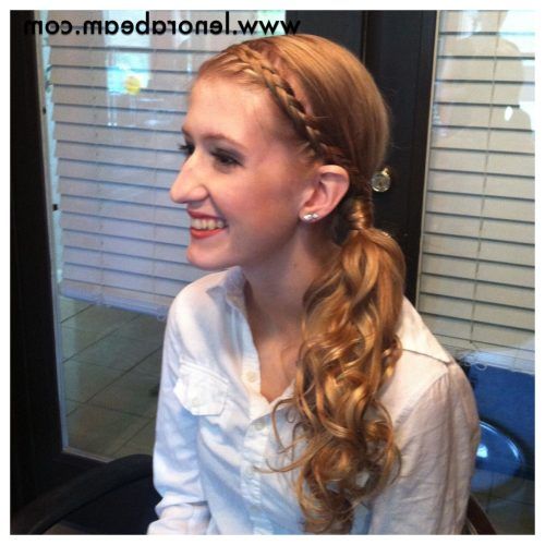 Side Ponytail Prom Hairstyles (Photo 3 of 20)
