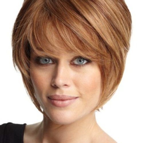 Full Fringe And Face-Framing Layers Hairstyles (Photo 5 of 20)