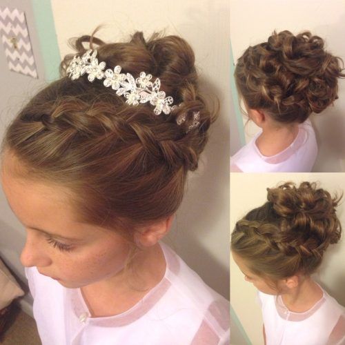 Wedding Hairstyles For Young Bridesmaids (Photo 7 of 15)