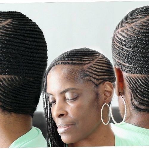 Small Cornrows Hairstyles (Photo 3 of 15)