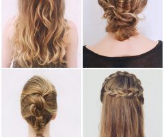 20 Inspirations Accent Braid Prom Updos