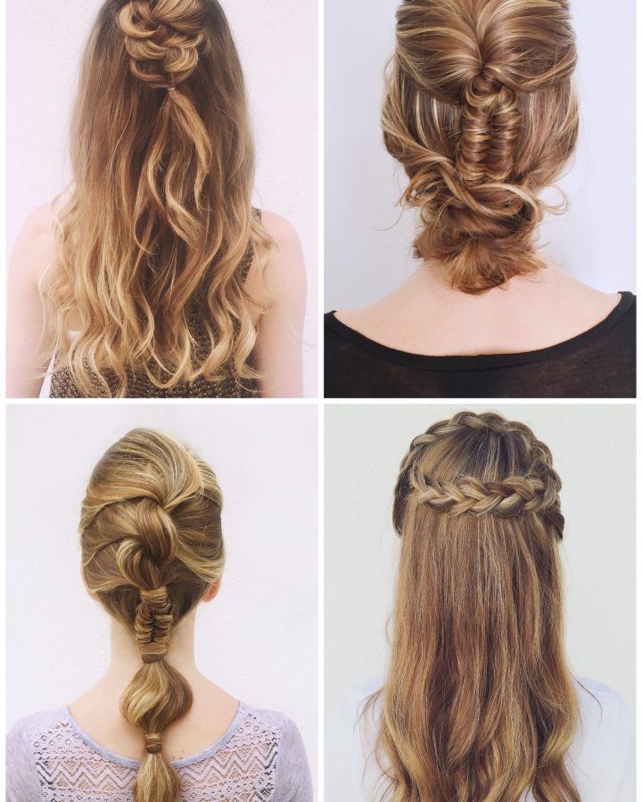 20 Inspirations Accent Braid Prom Updos