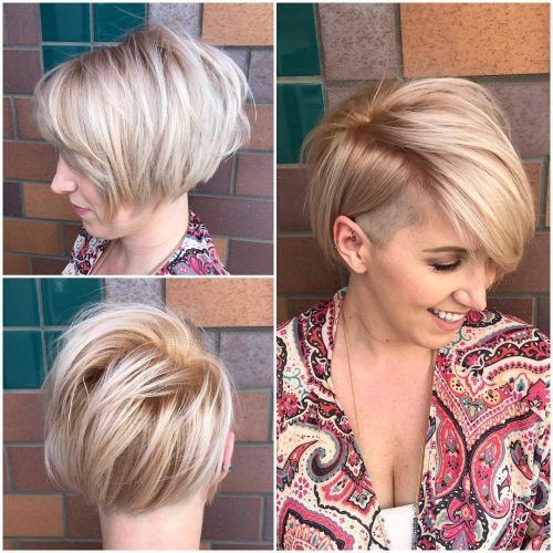 Asymmetry Blonde Bob Hairstyles Enhanced By Color (Photo 2 of 20)