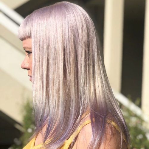 Blonde Bob Hairstyles With Lavender Tint (Photo 14 of 20)