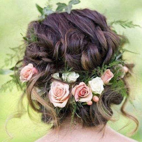 Bohemian Wedding Hairstyles For Short Hair (Photo 1 of 15)
