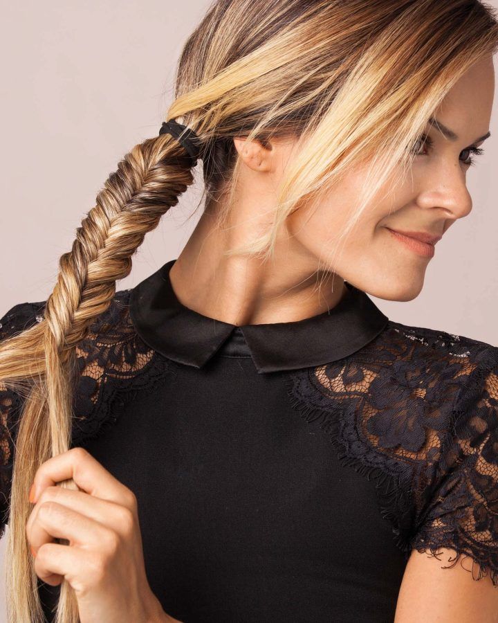 20 Inspirations Boho Fishtail Braid Hairstyles
