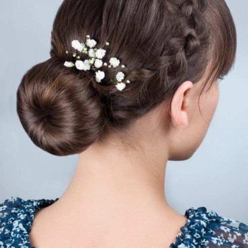 Braid Tied Updo Hairstyles (Photo 10 of 20)