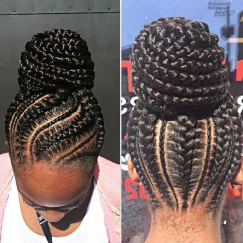 Braided Hairstyles To The Scalp (Photo 8 of 15)