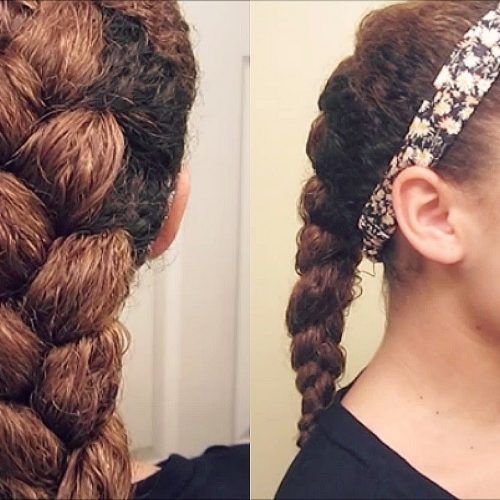 Braided Hairstyles With Curls (Photo 6 of 15)