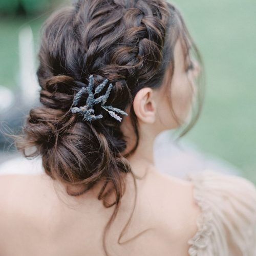 Braided Lavender Bridal Hairstyles (Photo 1 of 20)