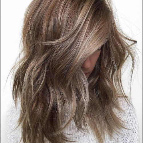 Brown Blonde Hair With Long Layers Hairstyles (Photo 20 of 20)