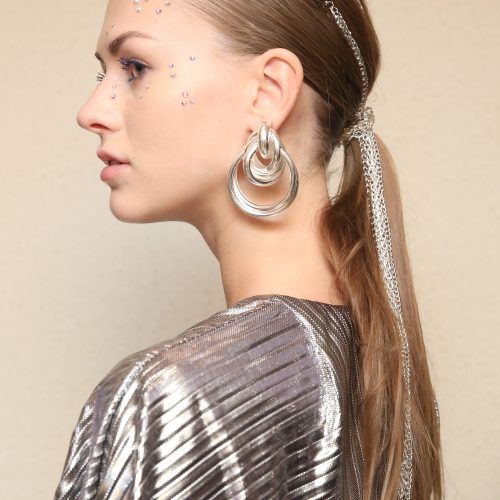 Chain Ponytail Hairstyles (Photo 5 of 20)