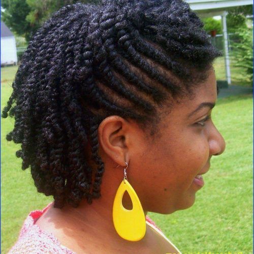 Cornrows Hairstyles For Natural African Hair (Photo 6 of 15)