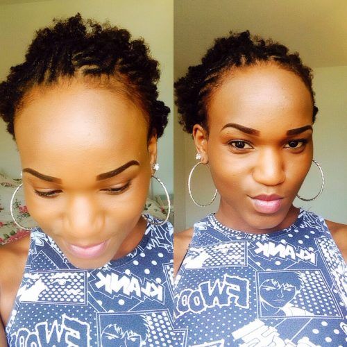Cornrows Hairstyles That Cover Forehead (Photo 1 of 15)