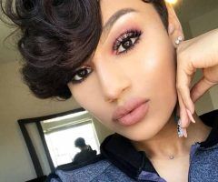 20 Best Curly Pixie Hairstyles with Segmented Undercut