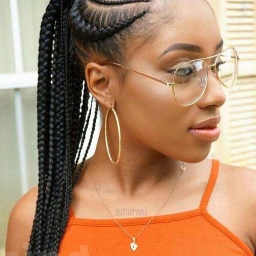 Curved Goddess Braids Hairstyles (Photo 19 of 20)