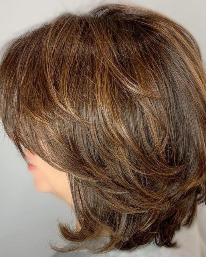 20 Best Ideas Feathered Golden Brown Haircuts