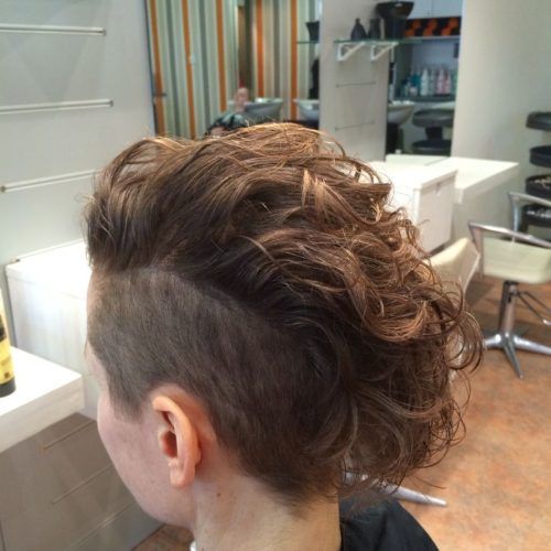 Fierce Mohawk Hairstyles With Curly Hair (Photo 11 of 20)