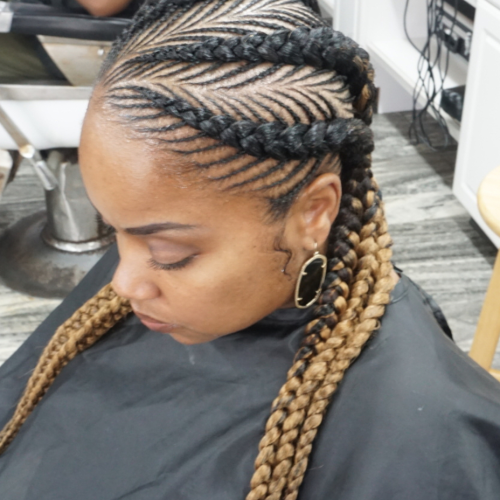 Fully Braided Mohawk Hairstyles (Photo 11 of 20)