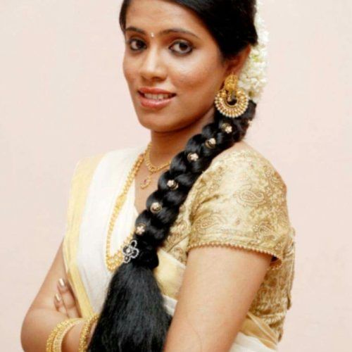 Kerala Wedding Hairstyles For Long Hair (Photo 12 of 15)
