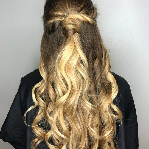 Long Cascading Curls Prom Hairstyles (Photo 8 of 20)