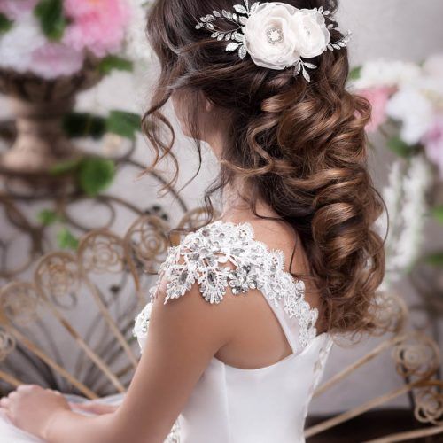 Long Half-Updo Hairstyles With Accessories (Photo 7 of 20)