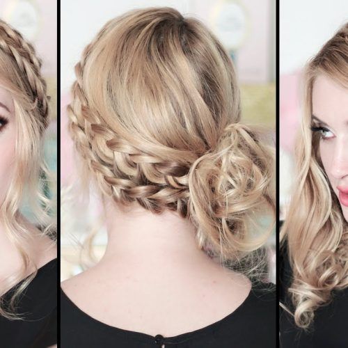 Long Side Swept Curls Prom Hairstyles (Photo 10 of 20)