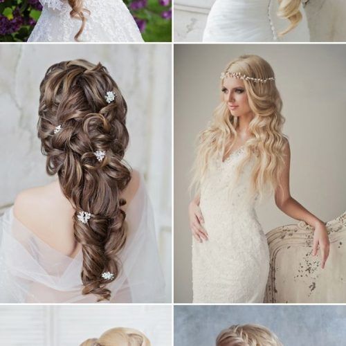 Long Wedding Hairstyles With Flowers In Hair (Photo 9 of 15)
