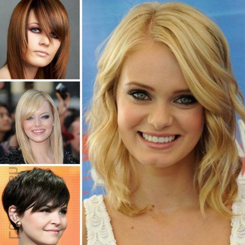 Medium Haircuts For Round Faces Women (Photo 15 of 20)