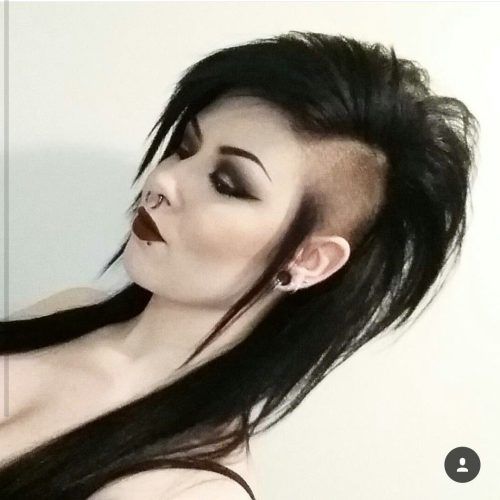 Medium Length Mohawk Hairstyles With Shaved Sides (Photo 7 of 20)