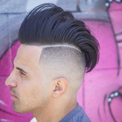 Mohawk Hairstyles With Length And Frosted Tips (Photo 8 of 20)