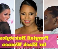 2024 Popular On Top Ponytail Hairstyles for African American Women