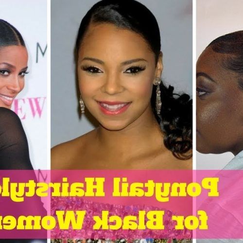 On Top Ponytail Hairstyles For African American Women (Photo 1 of 20)
