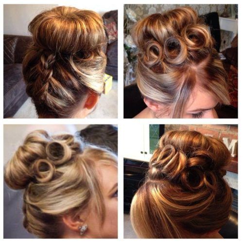 Pin Curls Wedding Hairstyles (Photo 4 of 15)