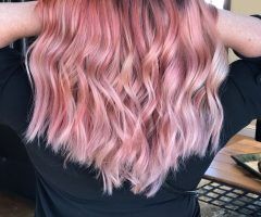 20 Collection of Pink Medium Hairstyles