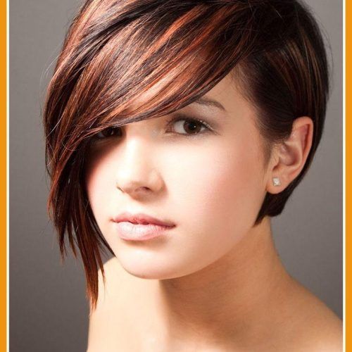 Pixie Haircuts With Long Side Swept Bangs (Photo 15 of 20)
