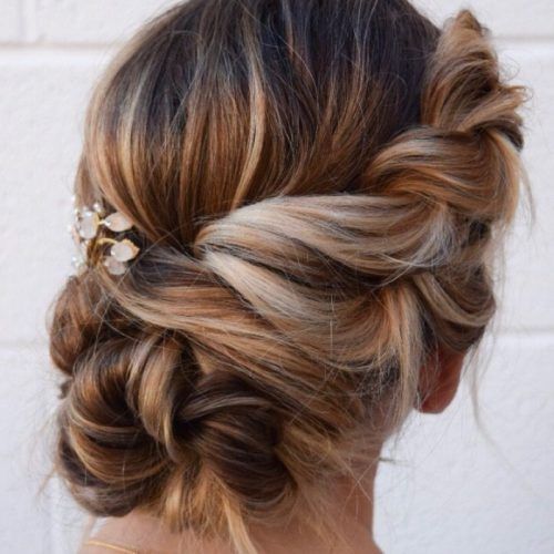 Rope Twist Updo Hairstyles With Accessories (Photo 12 of 20)