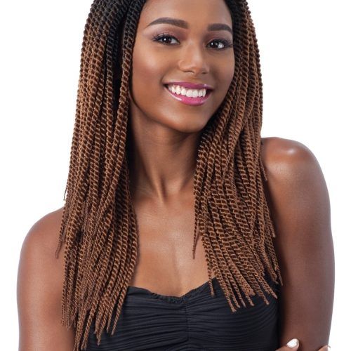 Senegalese Braided Hairstyles (Photo 9 of 15)