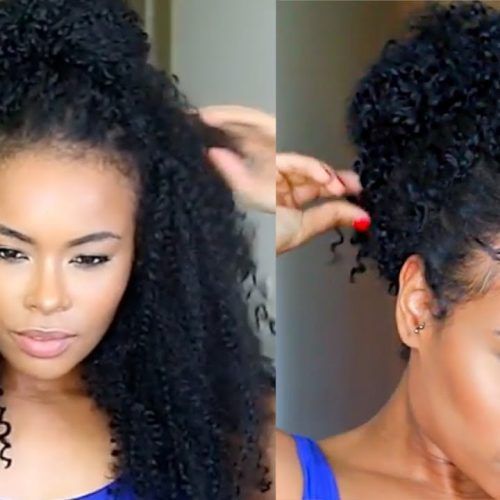 Side Braided Curly Mohawk Hairstyles (Photo 15 of 20)